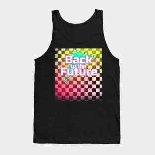 Back to the Future - Neon 50s Diner Tank Top